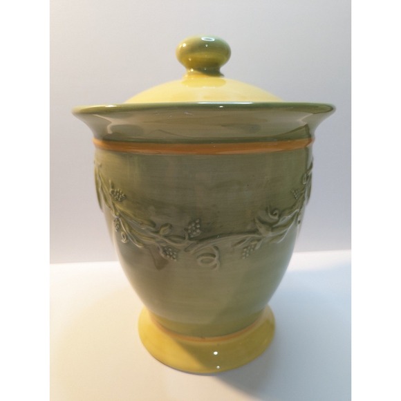 pfaltzgraff The secrets of pistoulet large ceramic canister - Picture 1 of 5